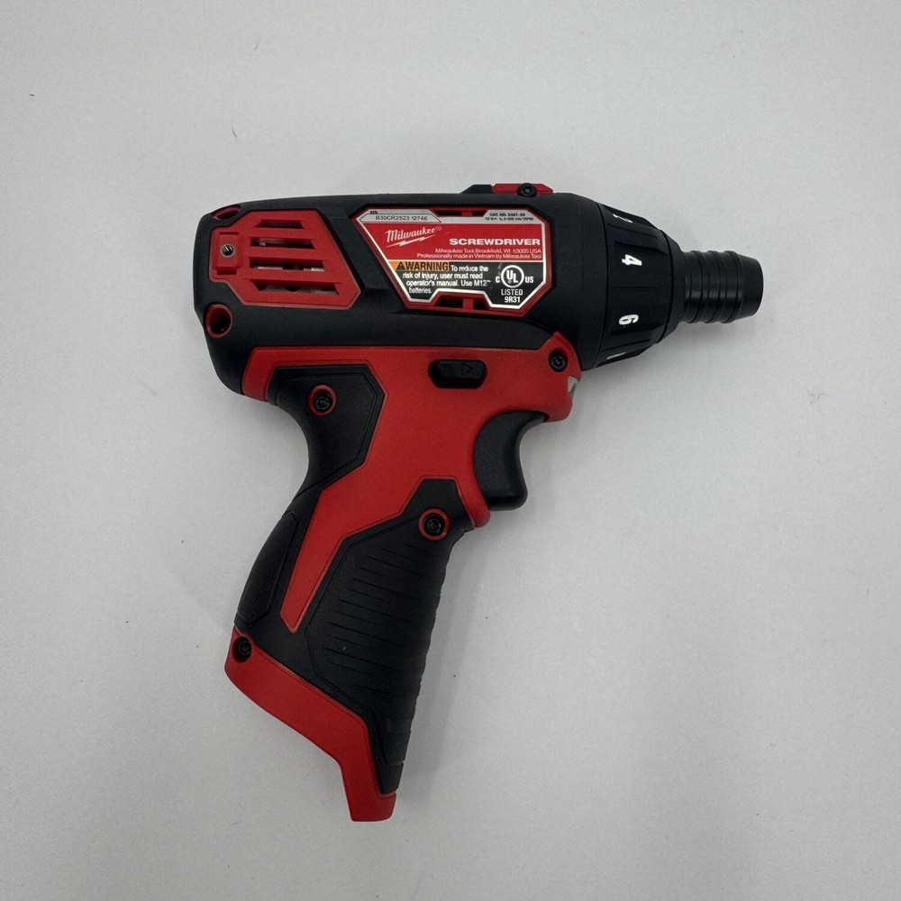 Milwaukee 2401-20 M12 12V Screwdriver