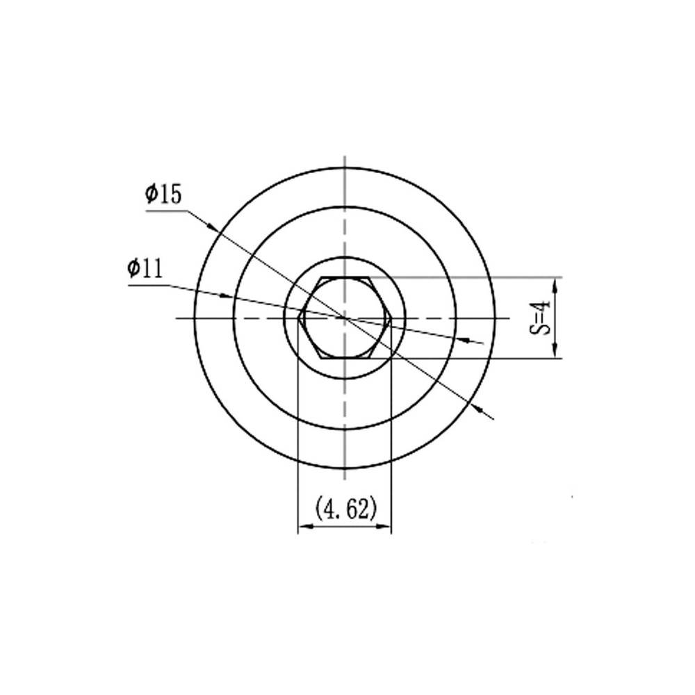 SM815.18L LEFT HAND INSERT SCREW (2100-0051)