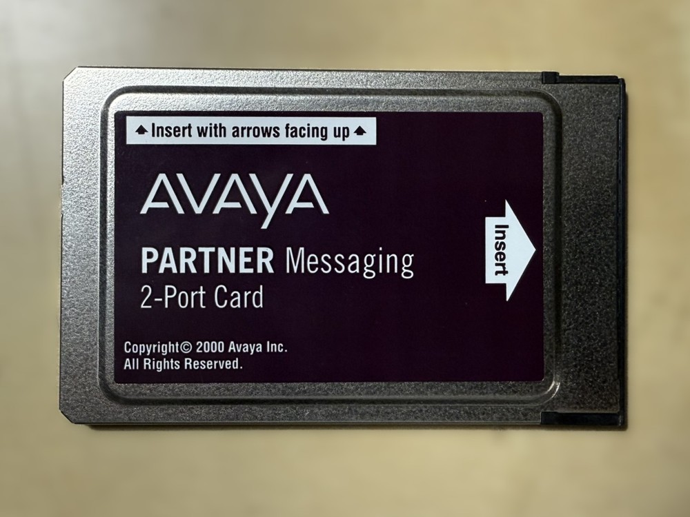 Avaya Partner Messaging 2-Port Card