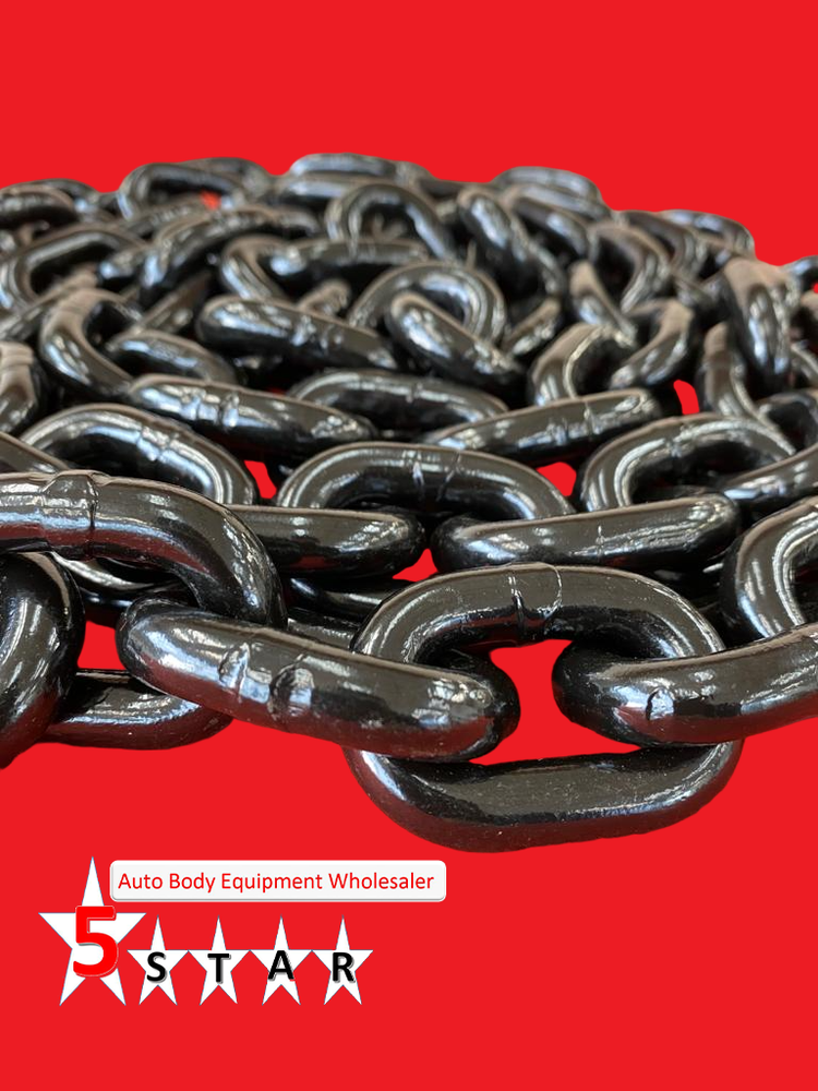 SET#31 AUTO BODY FRAME MACHINE PULLING CHAIN 11 FEET LONG HEAVY DUTY