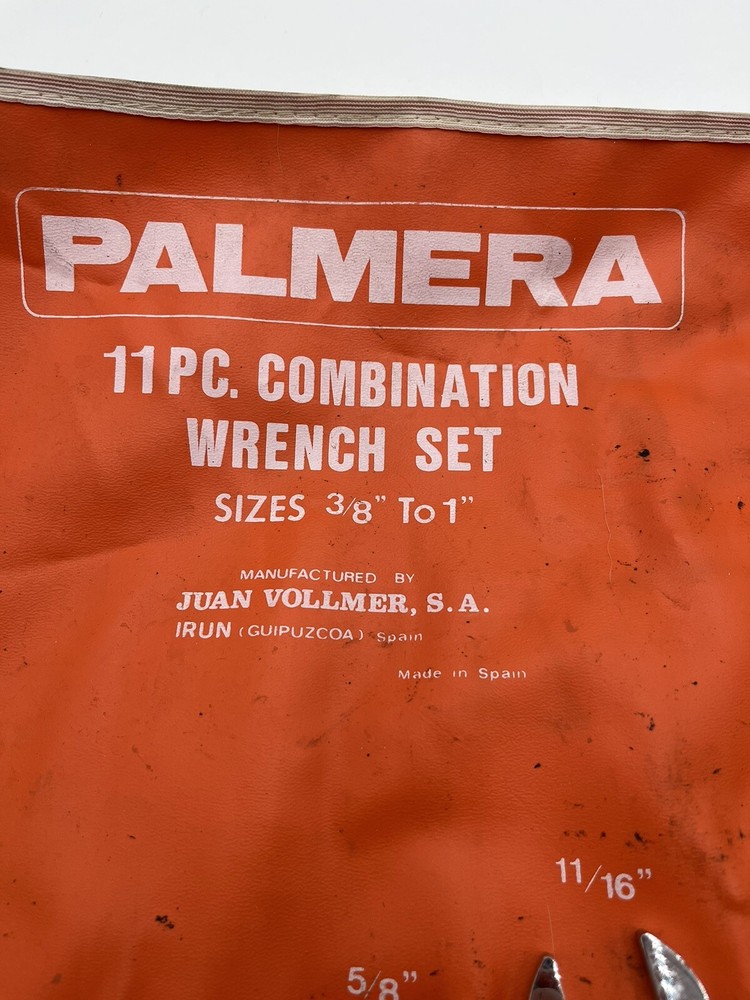 Palmera 11pc Combination Wrench Set