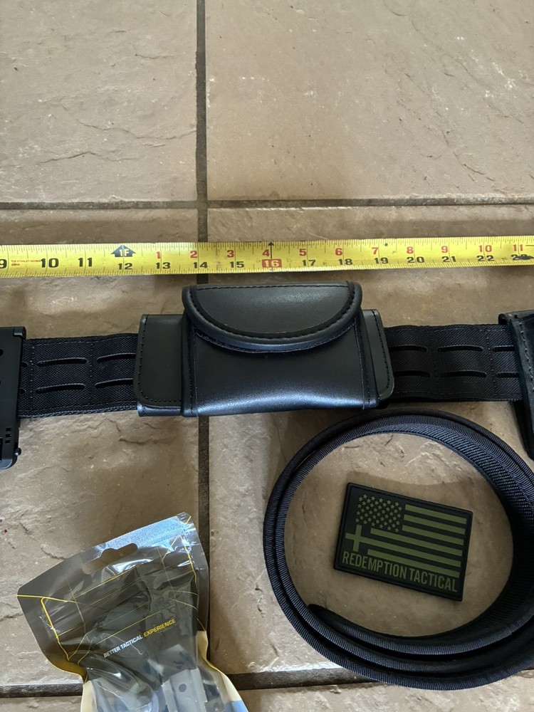 Police/Range Belt With Accessories