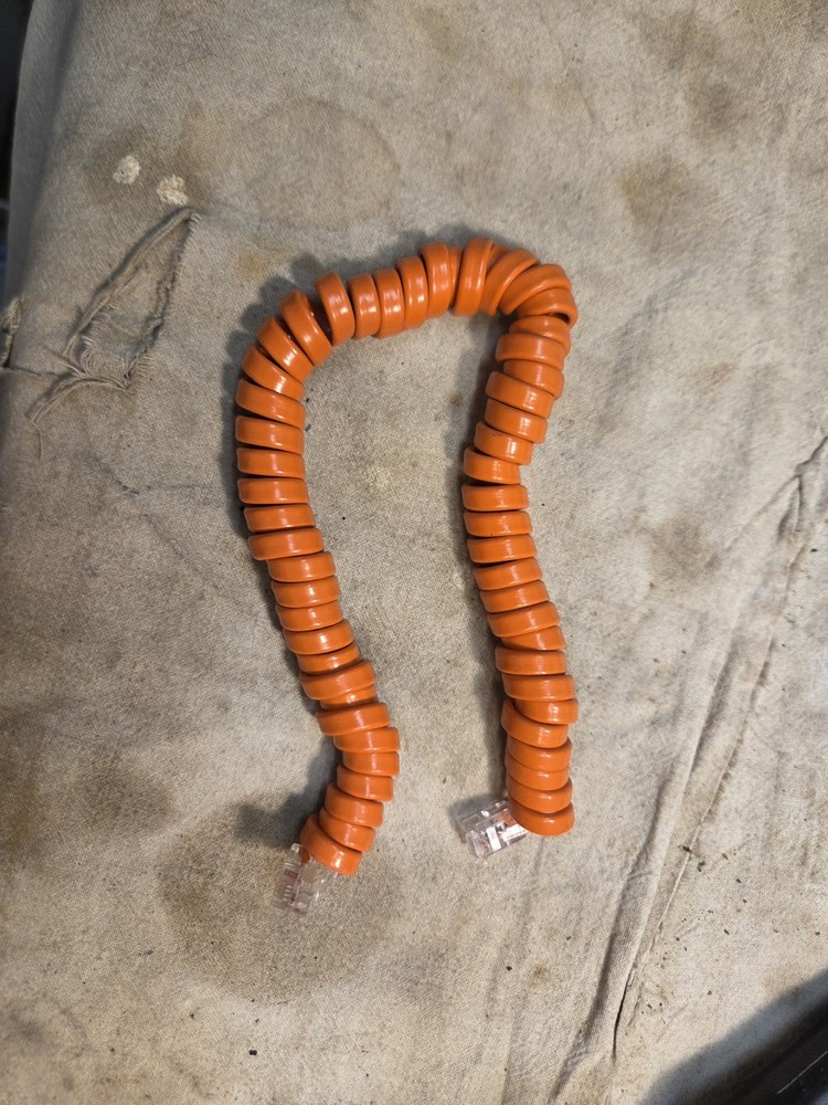 Orange  Telephone Handset