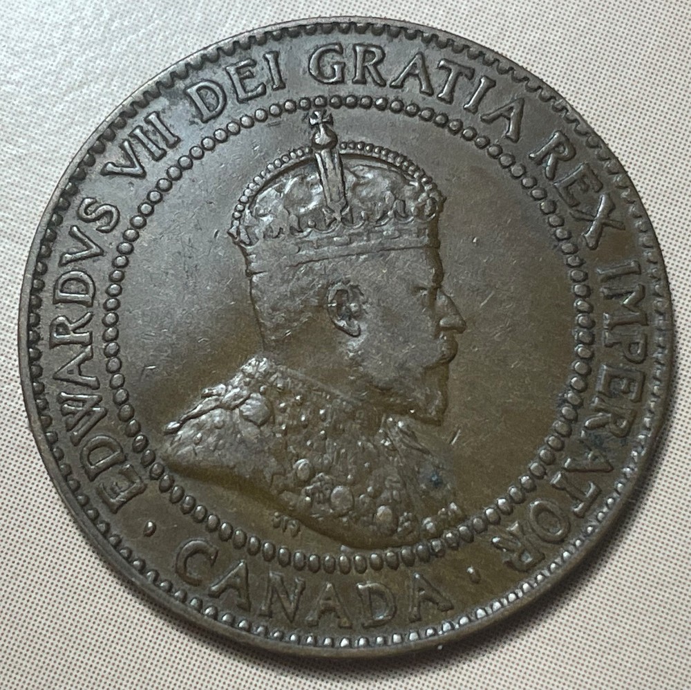 1910 Canadian Large Cent VF