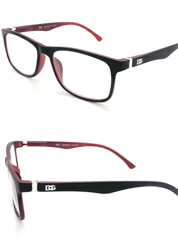 New Rectangular Spring Hinge Power Reading Reader Glasses For Men Women Fashion