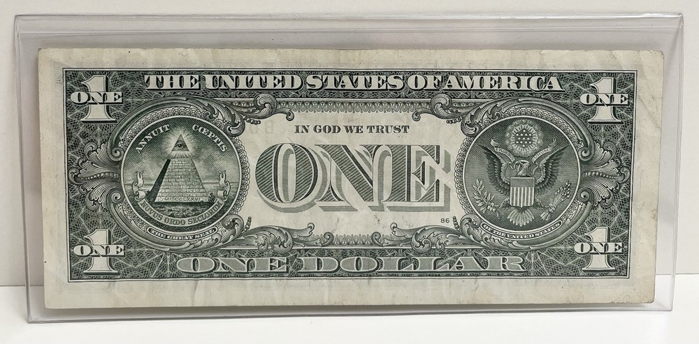 $1 2013 B Duplicate FW Star Note B04933628