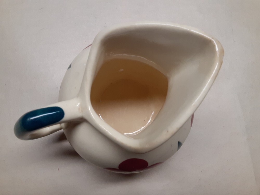 Vintage ceramic creamer Mountain Rose