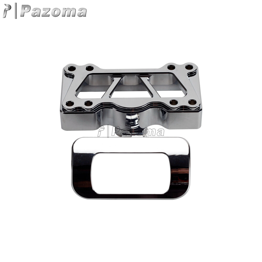 Motorcycle Speedometer Relocation Mount Bracket Gauge Holder For Harley Softail