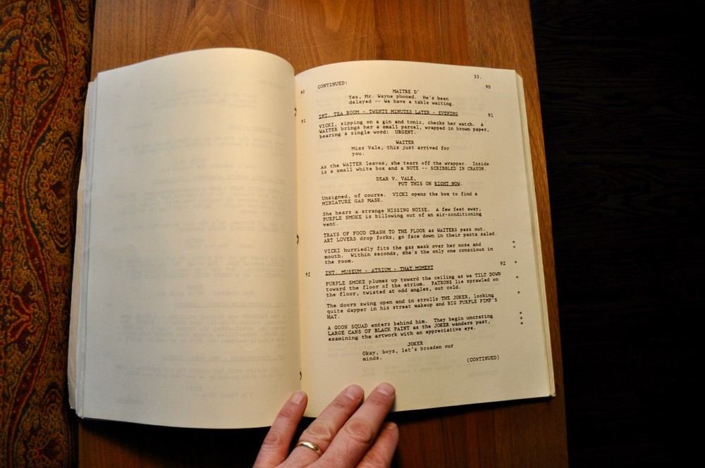 BATMAN Sam Hamm Warner Bros. Screenplay 3rd DRAFT February 29th 1988