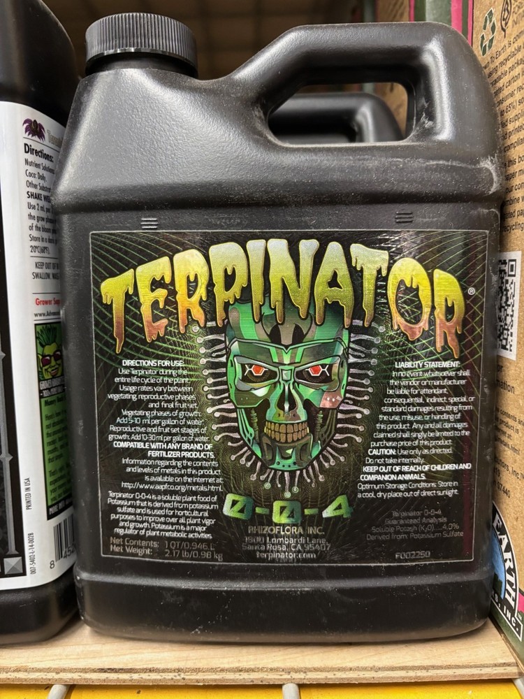 Terpinator 1QT, 0-0-4
