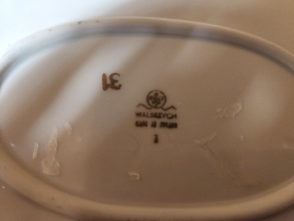 Walbrzych SHERATON ROSE Oval Serving Platter