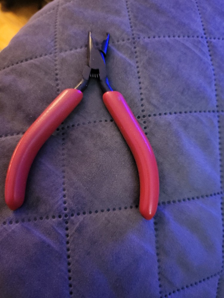 Snap-On Tools USA E742CG Electronic Spring Handle Red Comfort Pliers