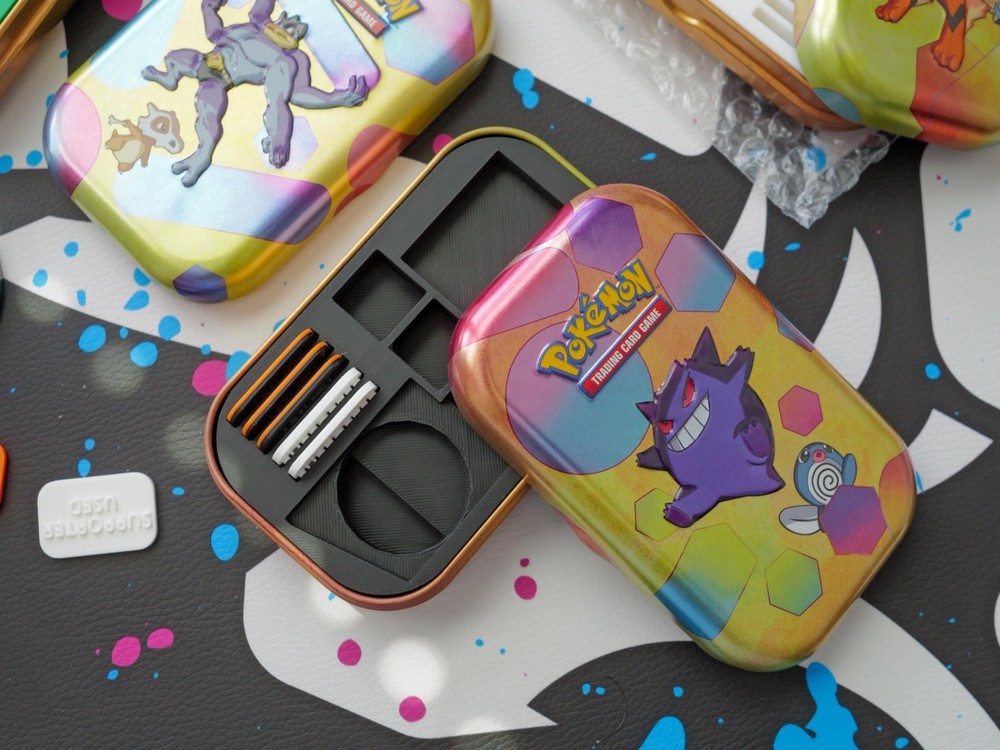Pokemon Mini Tin Insert - TCG Accessory Organizer