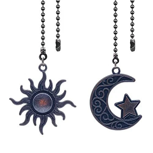 Ceiling Fan Pull Chain Set Decorative Totem Bohemia Pull Chain Pendant Bronze