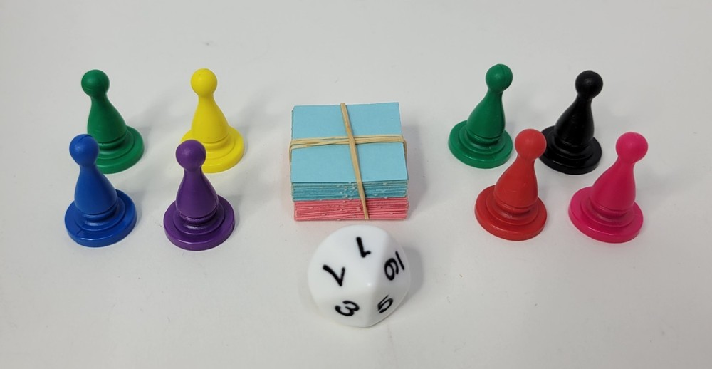 Vintage "Generosity Make It Count!" Christian Values Game 1985 Ed Complete Set
