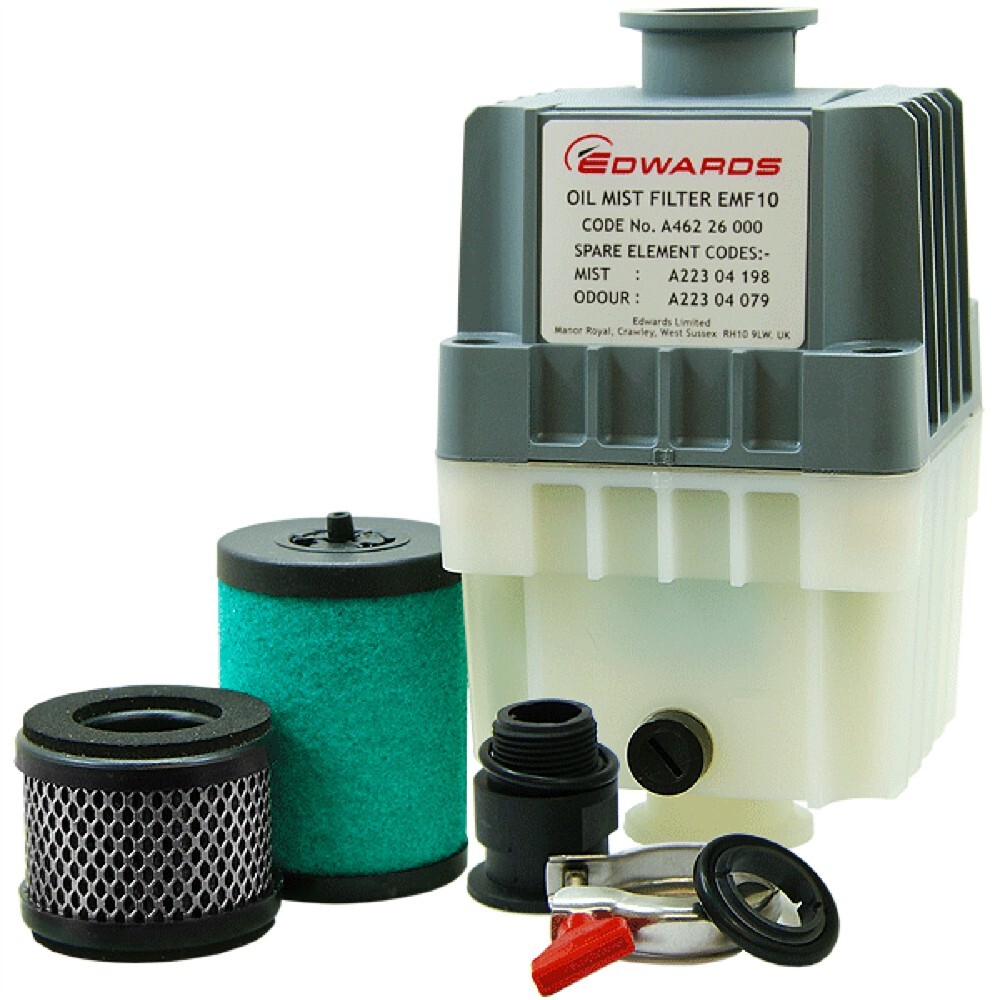 Oil Mist Filter Element & Odor Element For Edwards EMF20 Vacuum Oil Mist Filter