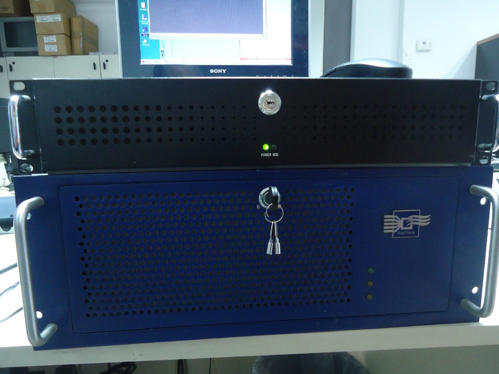 PUBLITRONIC DELTA BROADCAST SERVER, 4 CHANNELS SDI = E X C E L L E N T =