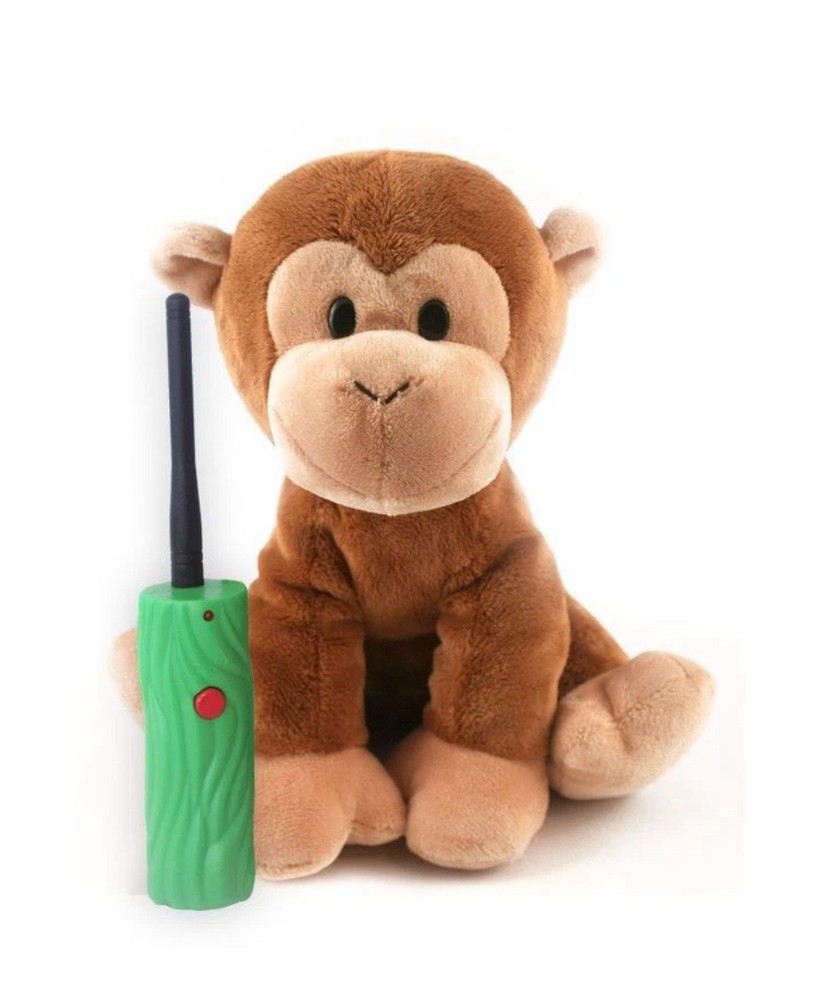 Interactive Hide & Seek Monkey Plush Toy~R & R Games~EUC~
