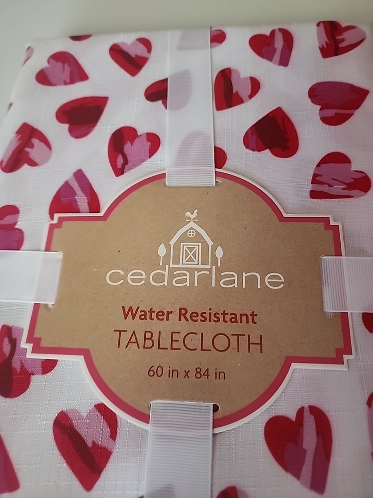 Cedar lane Water Resistant Tablecloth