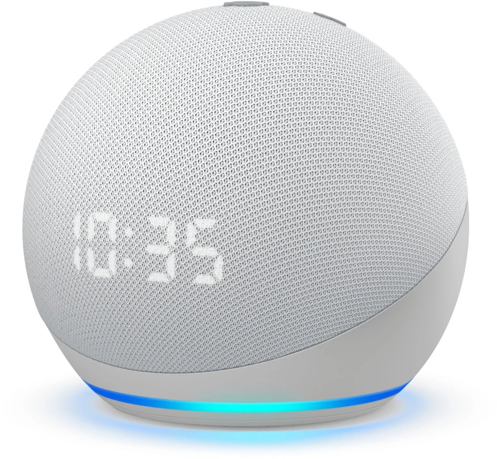 NEW Amazon Echo Dot 4th Gen 2020 Smart Speaker with CLOCK Alexa WiFi Bluetooth