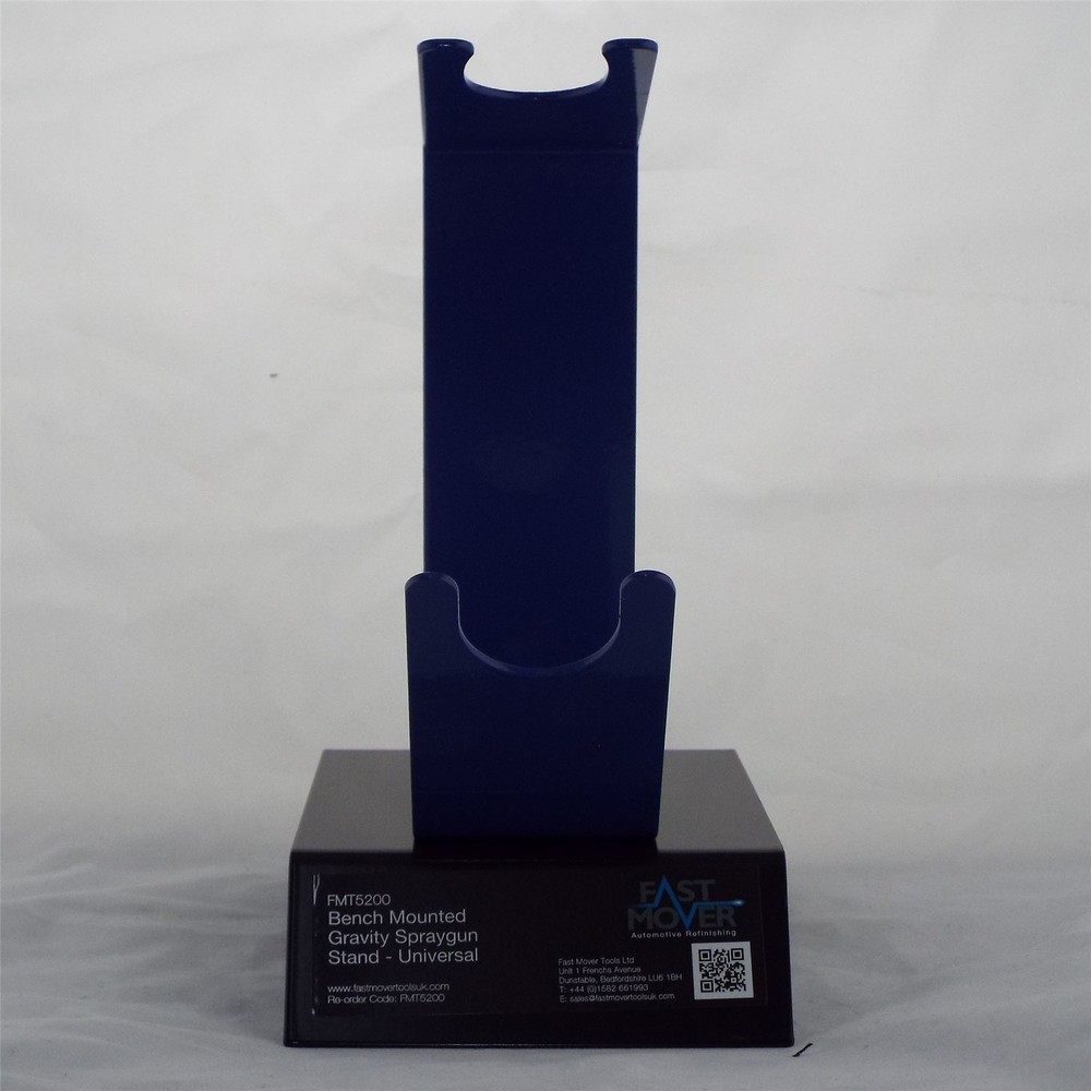 Gravity Feed Spray Paint Gun Holder/Stand For Work Bench/Table Top/Station