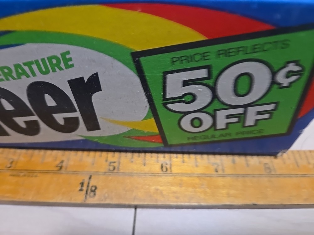 Vintage Cheer All Temperature Detergent NOS