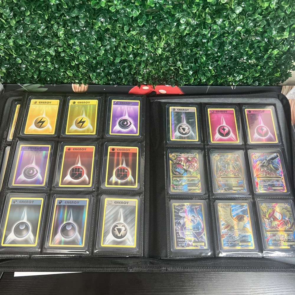 Pokemon XY Evolutions Complete Master Set w/ Top Loader Binder & Players Guide