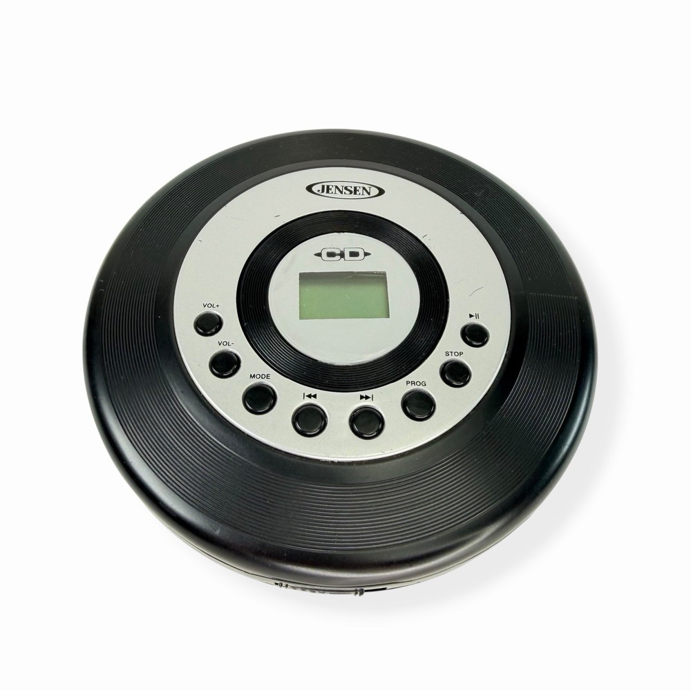 Jensen Walkman Portable CD Player CD-60B Black