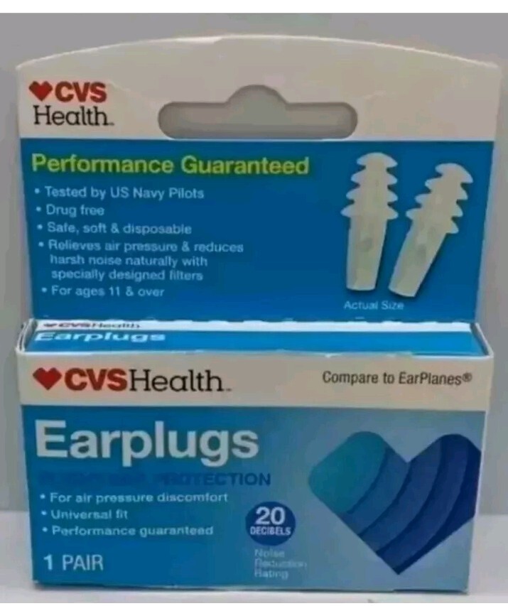 Cvs Earplugs 1 Pair