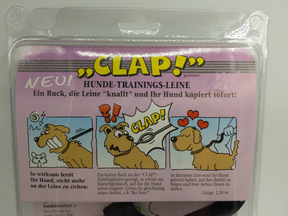 Clap Dog Training Leash - Brand New