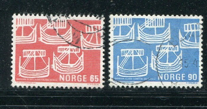 Norway #523-4 Used