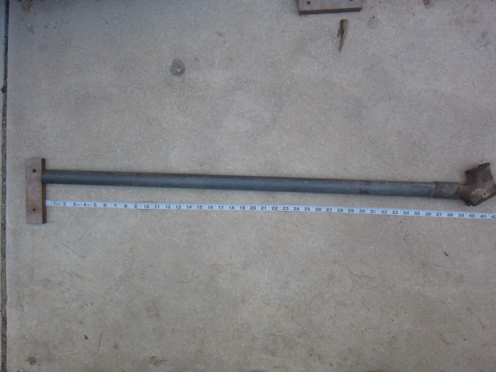 Silvey ½" Rigid Iron Hickey w Welded Handle, Used