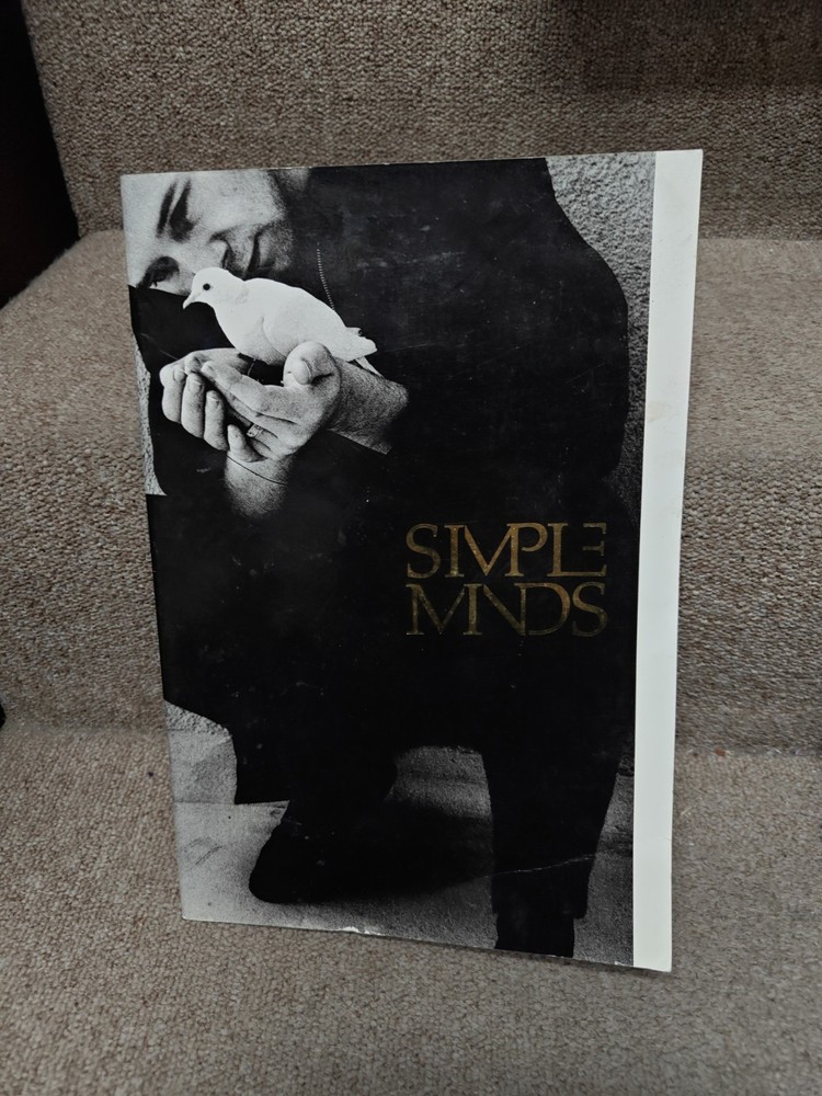 SIMPLE MINDS Once Upon A Time Tour Program