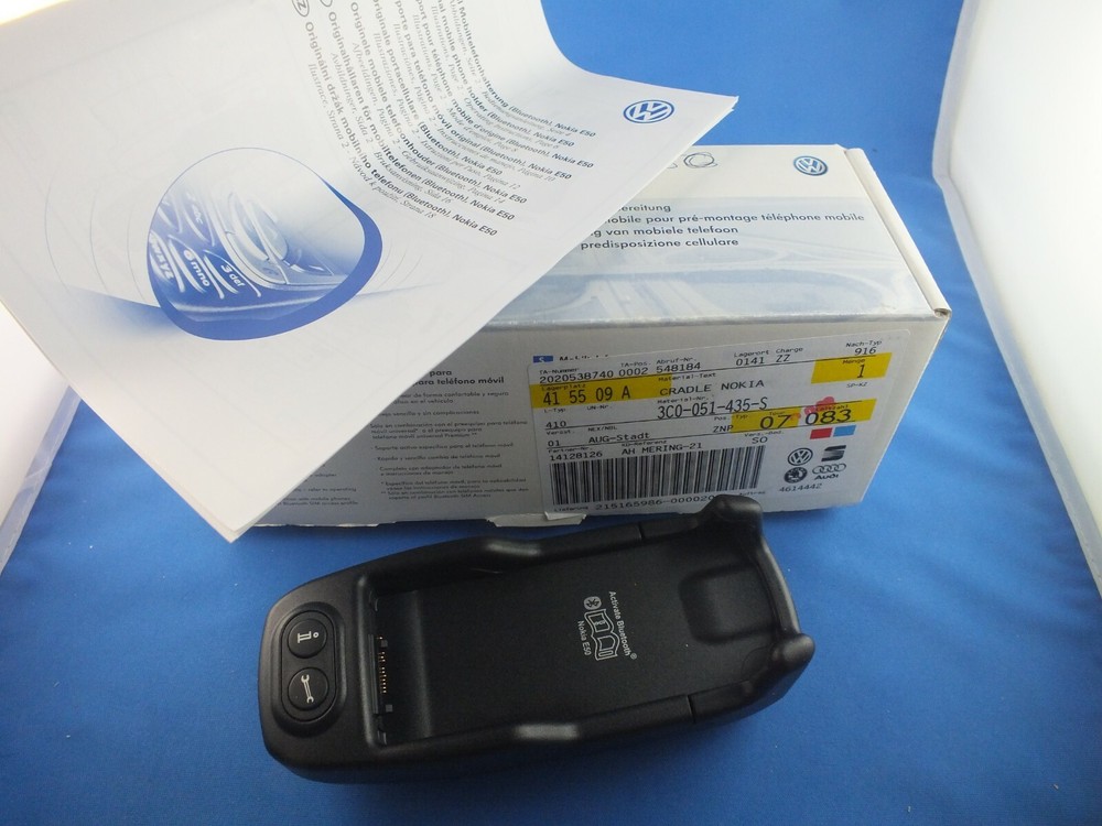 VW Adapter Mobile Phone Holder Mobile Case Nokia E50 E 50 Activate Bluetooth Cradle