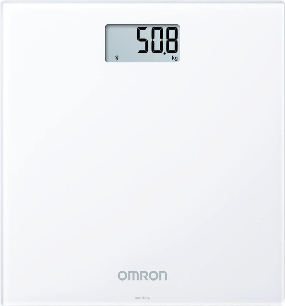 Omron Digital Weight Scale, White