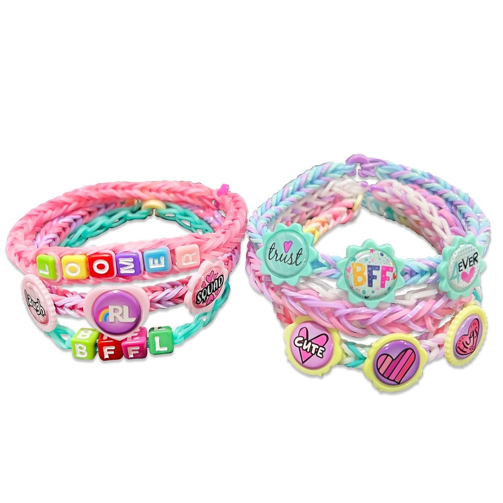 Rainbow Loom BFF Mega Button Set Featuring New Large, Multicolor