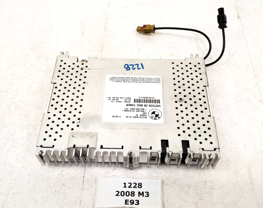 ✅ 06-13 OEM BMW E82 E88 E90 E91 E92 E93 335 IBOC Tuner Radio Control Unit Module