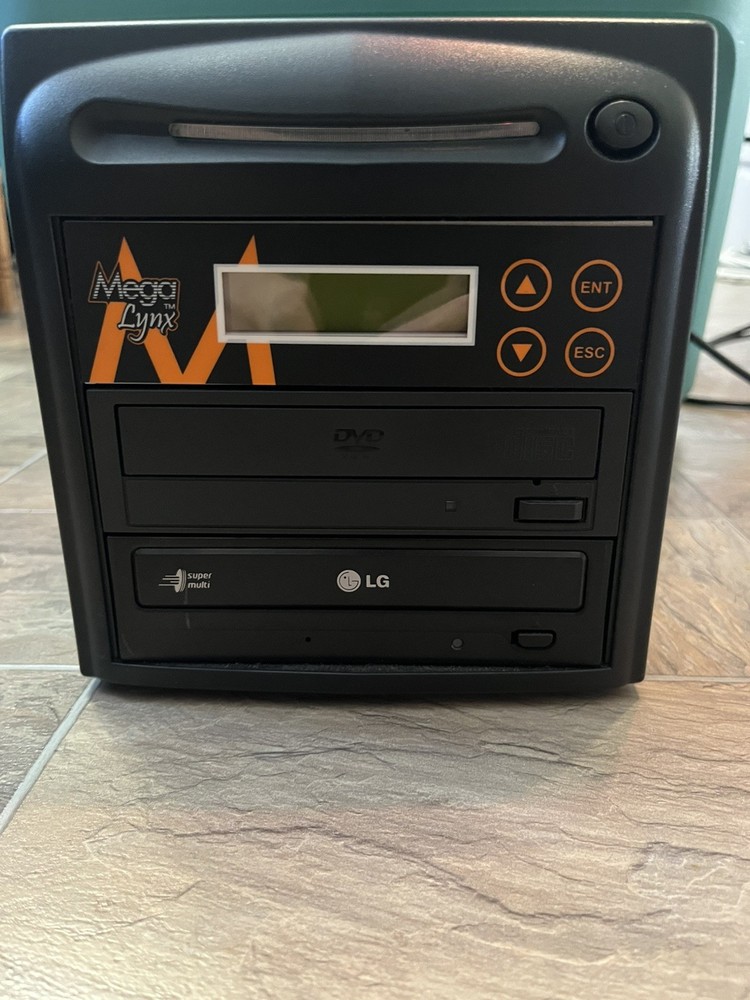 Mega Lynx 1 Disc Burner CD/DVD Duplicator