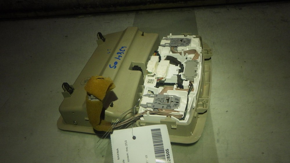 13 NISSAN MAXIMA Front Console roof
