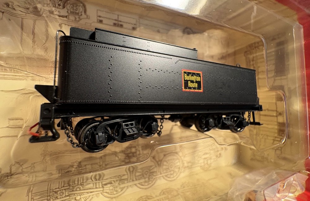 HO Bachmann Spectrum Tender, coal load