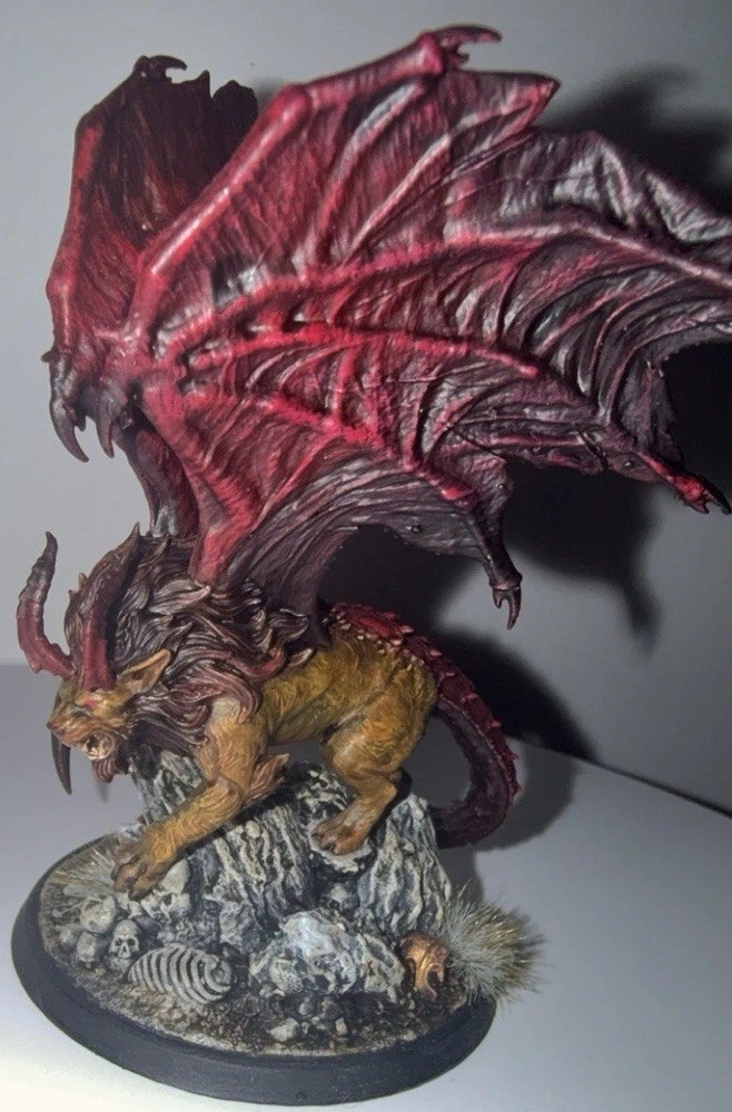 Manticore Painted Miniature D&D