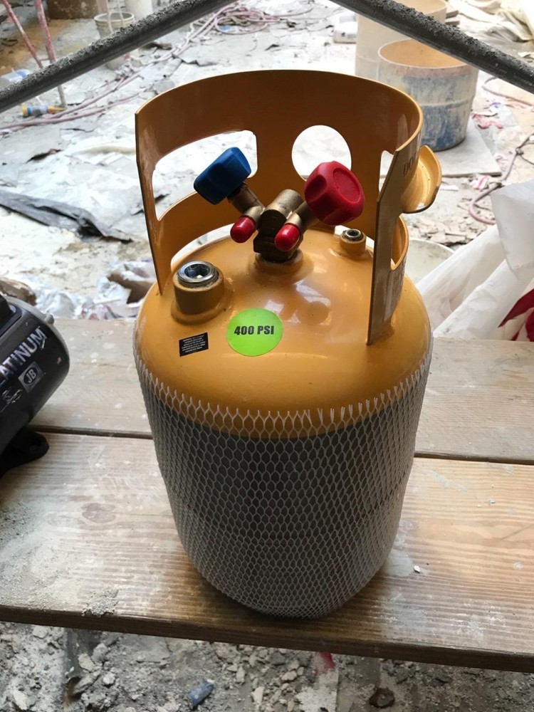 Refrigerant Recovery Cylinder 1/4" FL-M