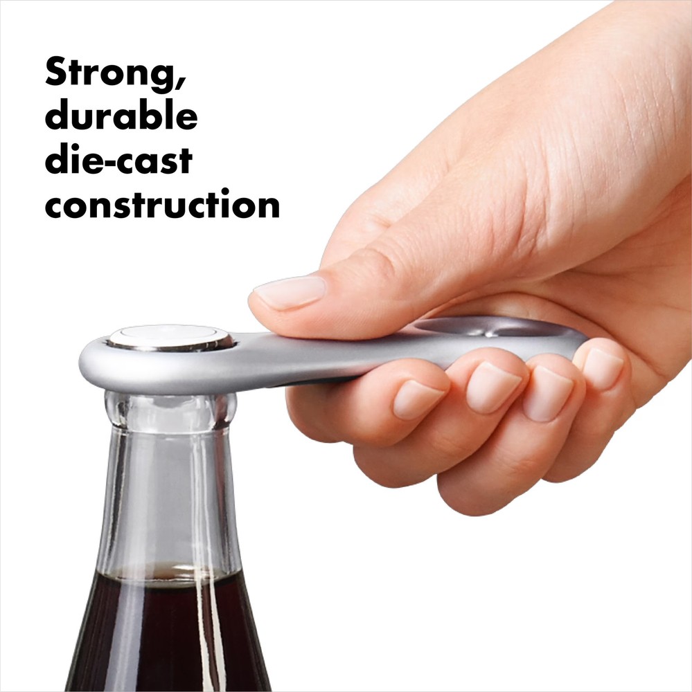 OXO SoftWorks Die-Cast Double-Sided Bottle Opener