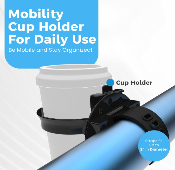 Easy To Use Products - Universal Mobility Cup Holder