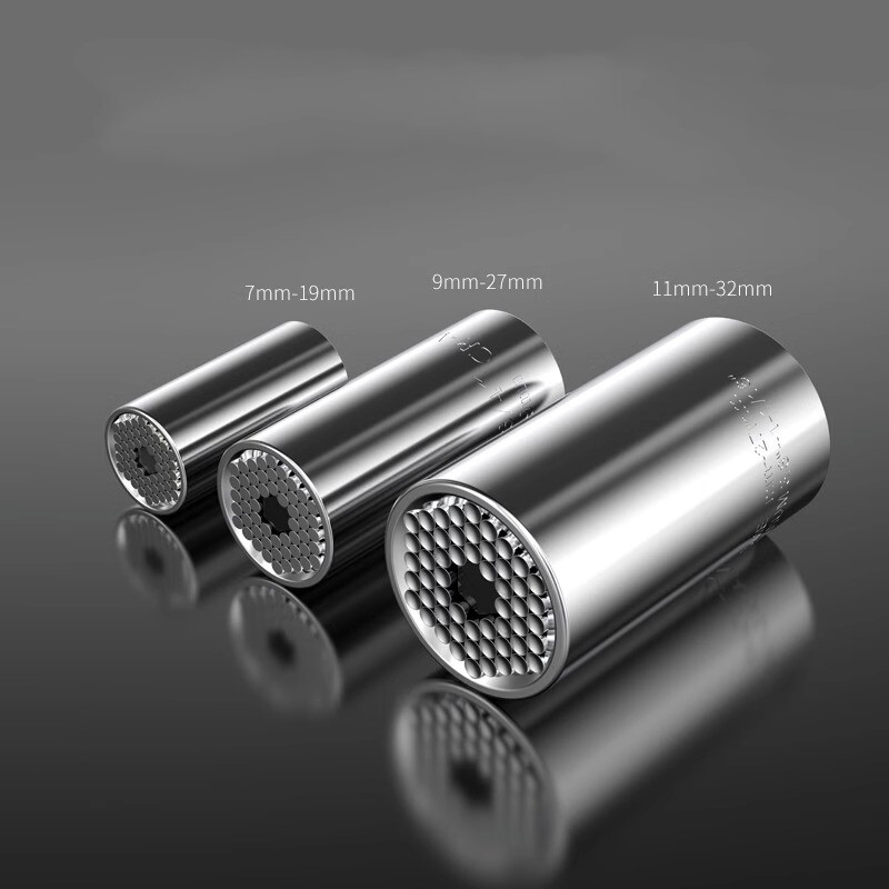 Universal Torque Wrench Head Set Socket Sleeve Power Drill Ratchet Magic Tool