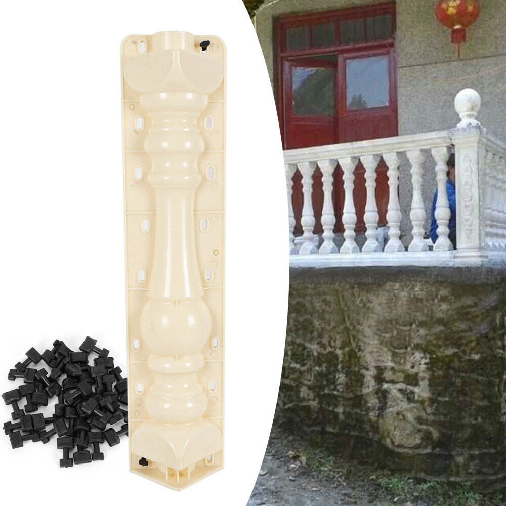 Balustrade Mold Column Concrete Plaster Railing Mould Cement Casting Railing
