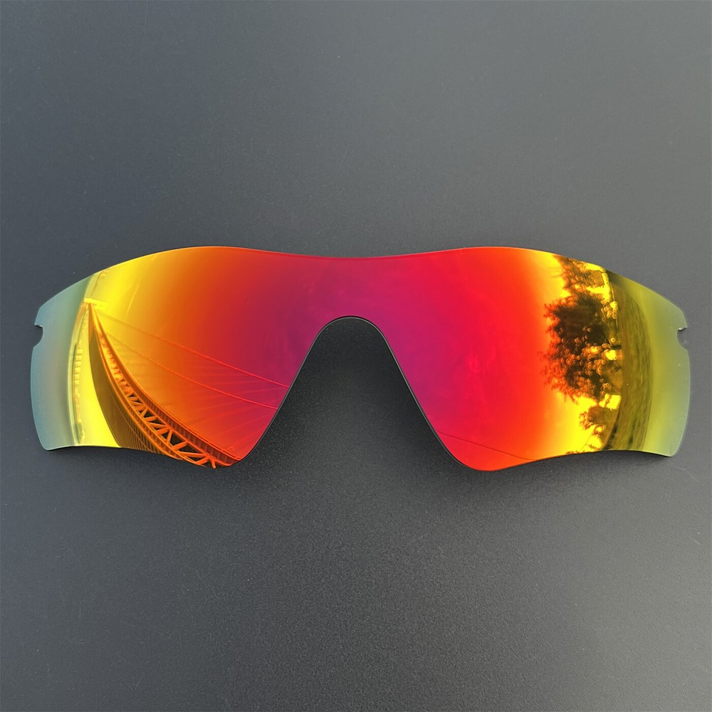 Fire Red POLARIZED Replacement Lenses for Oakley Radar Path Sunglasses