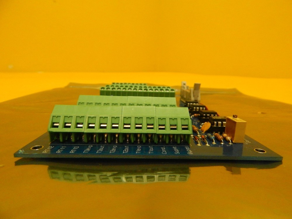 Mydax M1002C RTD Interface Input Board PCB Chiller 1M9W-T Used Working