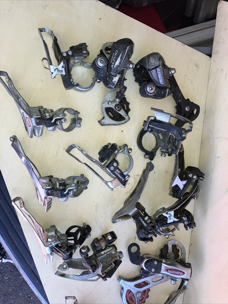 shimano derailleur Front And Rear Lot