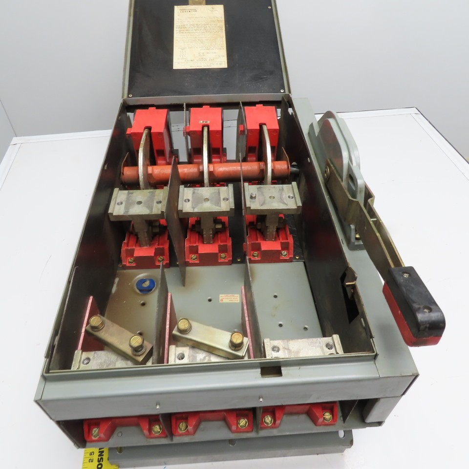 Square D QMB-366W Series E2 600A 3 Pole 600VAC Panelboard Disconnect